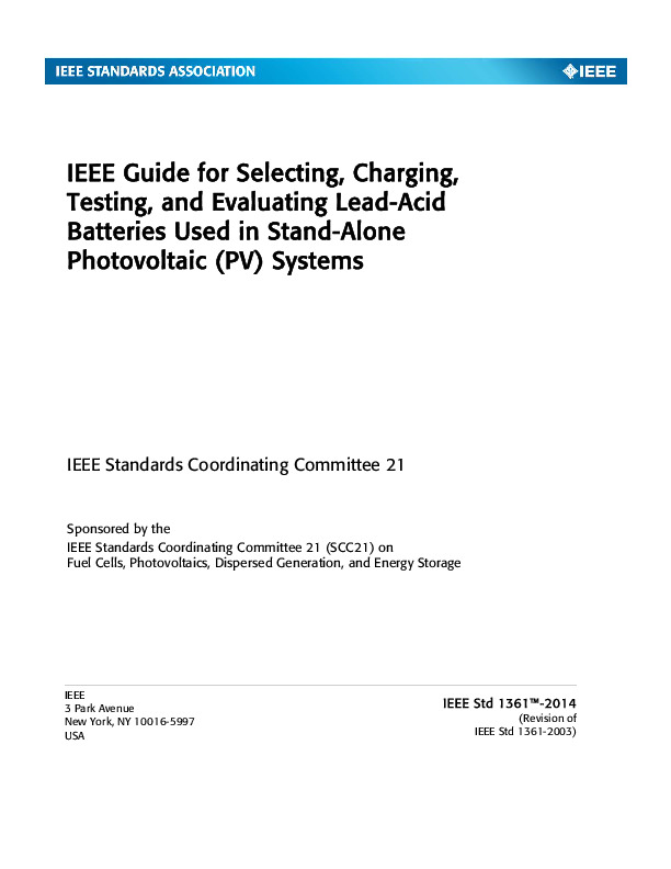 ieee battery testing